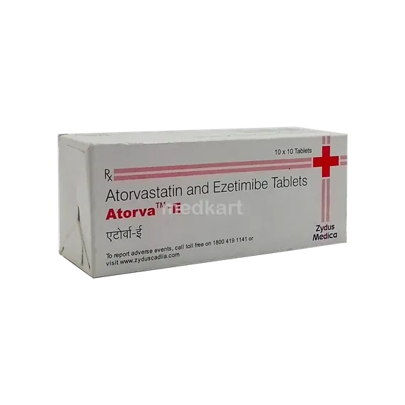 atorva e 10mg tablet 10's